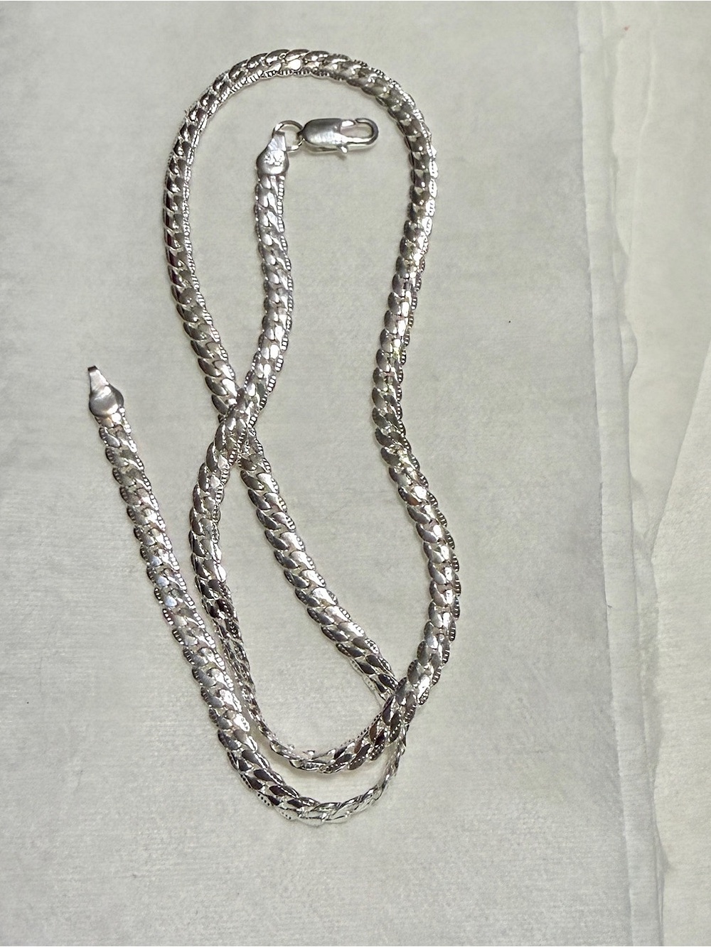 Silver Chain Necklace